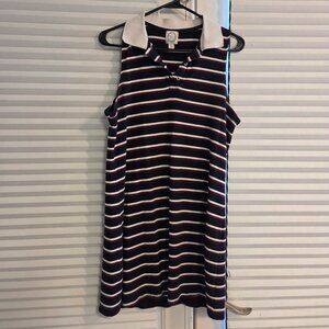 XL Polo Style Collared Dress by Blue Rain